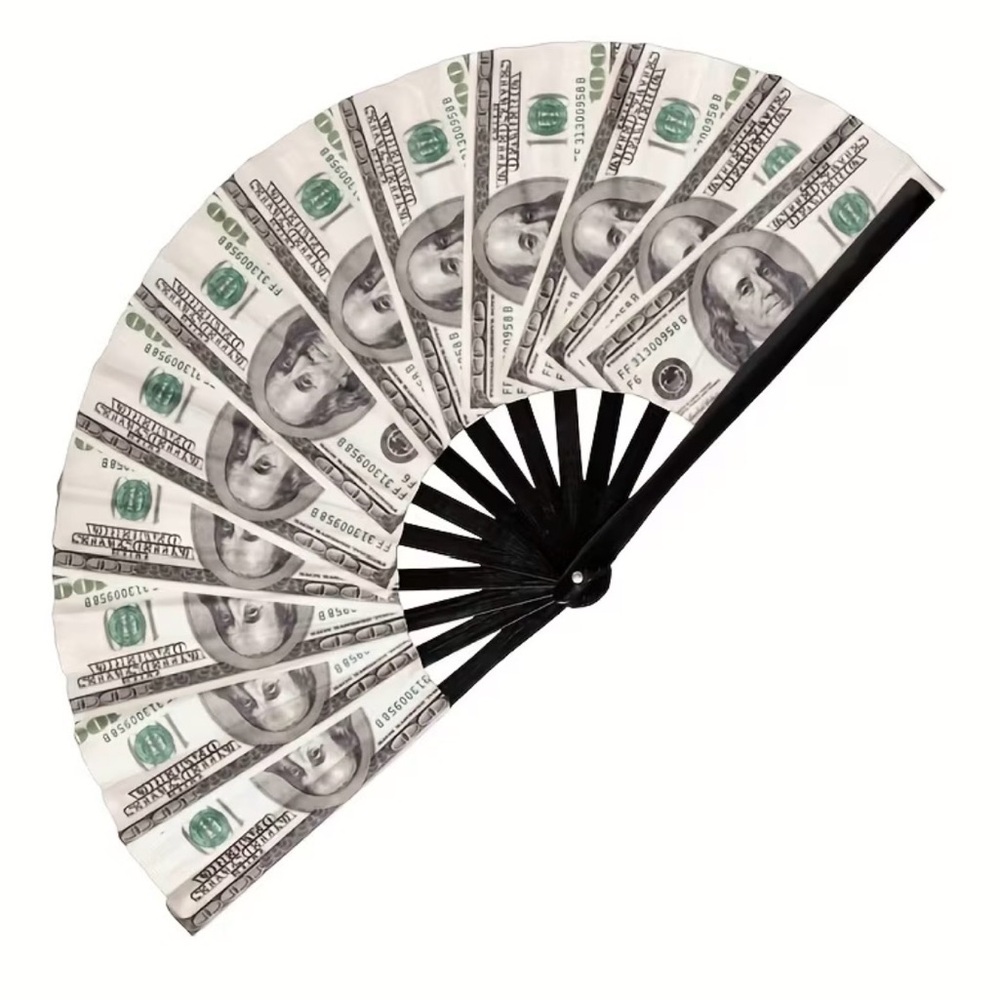 Big Money Folding Fan - Powerful Breeze